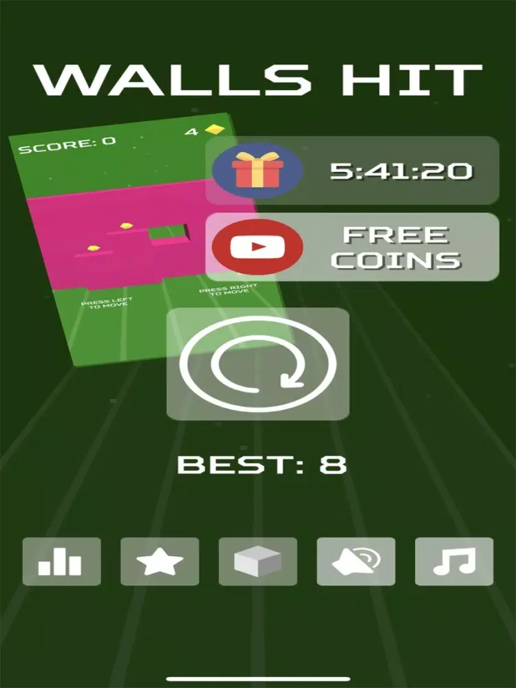 ภาพหน้าจอของ Walls Hit iPad 