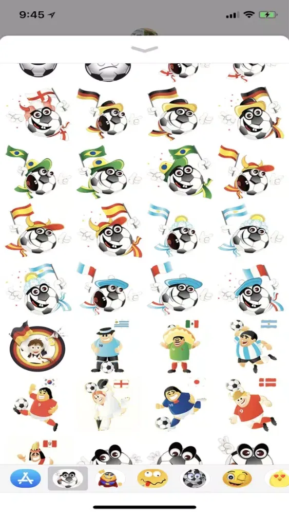 Soccer Stickers Russia 2018 স্ক্রিনশট