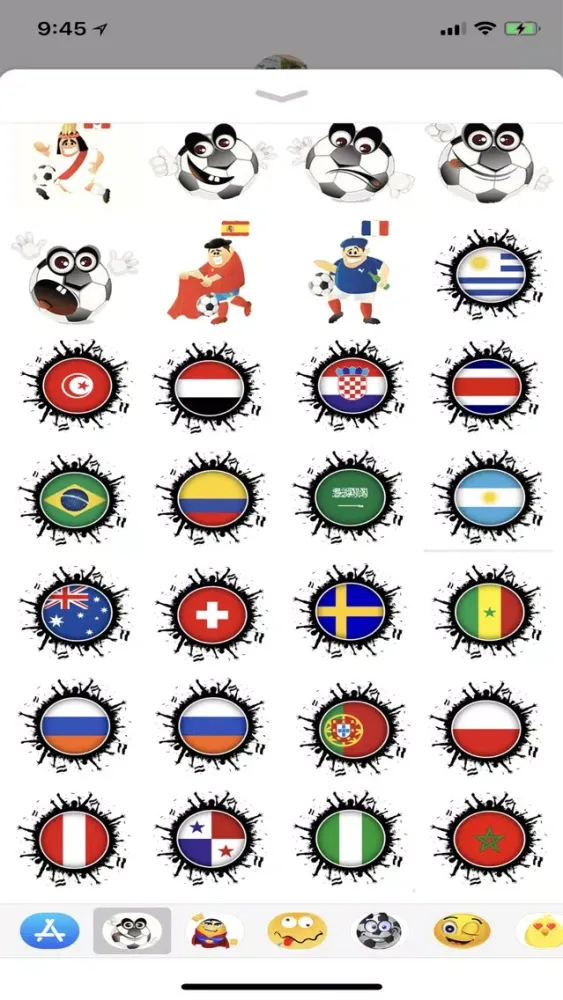 Soccer Stickers Russia 2018 স্ক্রিনশট