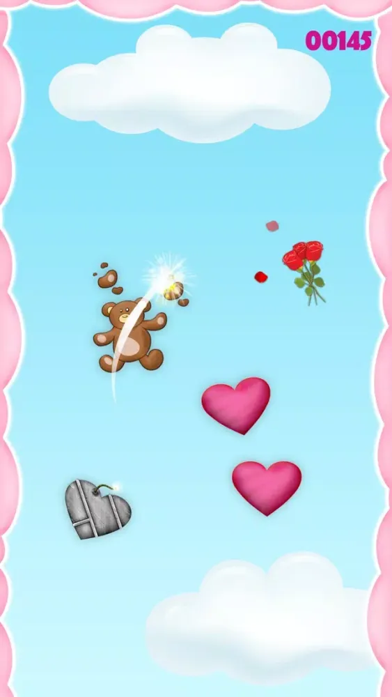 Slice Love – Valentine Hearts স্ক্রিনশট