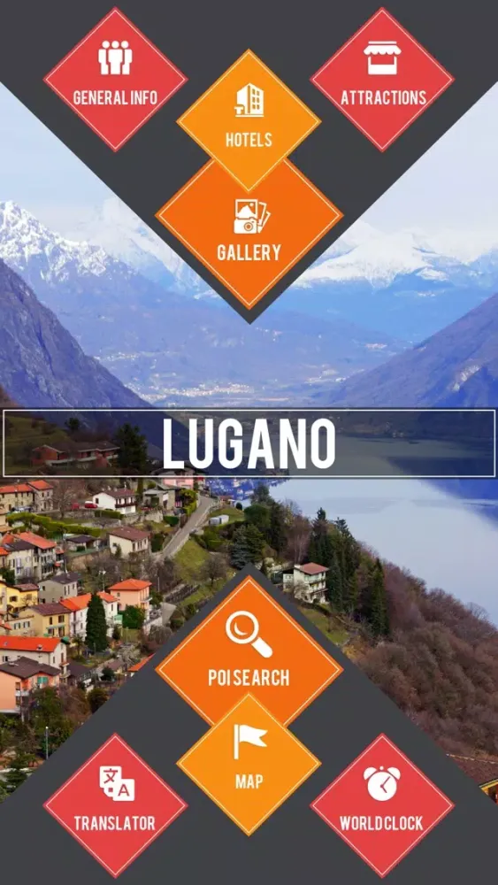 Lugano Tourism Guide স্ক্রিনশট