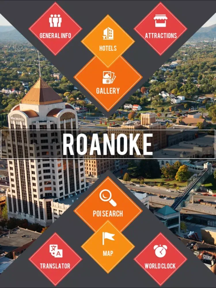 Ảnh chụp màn hình của Roanoke Visitor Guide iPad 
