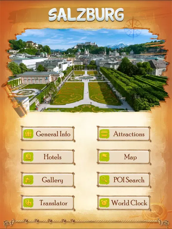 تصاویر Salzburg City Guide iPad 