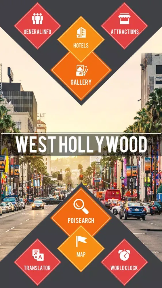 Zrzuty ekranu West Hollywood City Guide