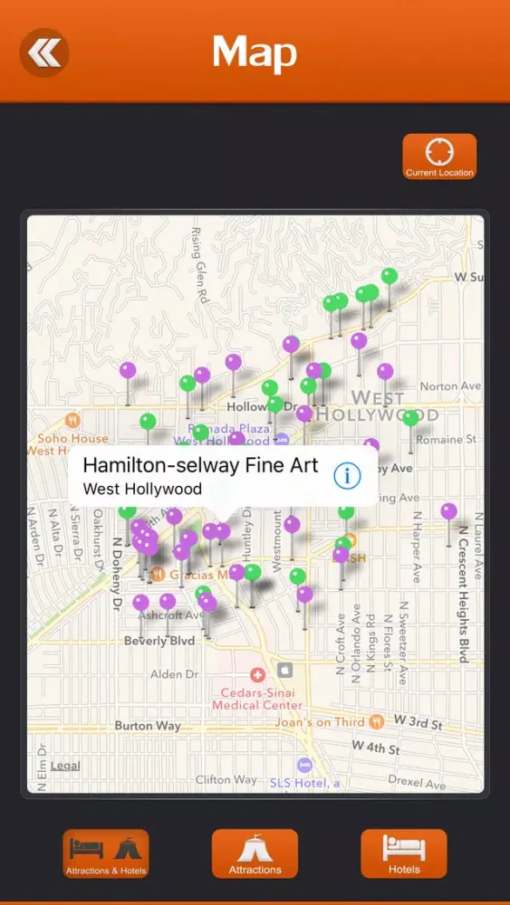 Zrzuty ekranu West Hollywood City Guide