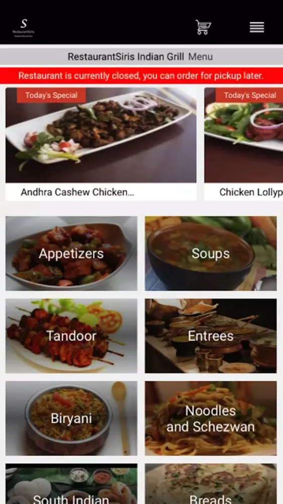 Restaurant Siris Screenshots