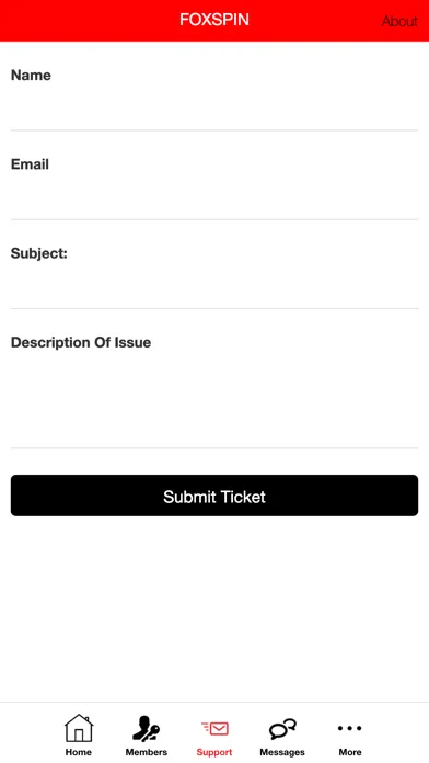 Foxspin CRM App スクリーンショット