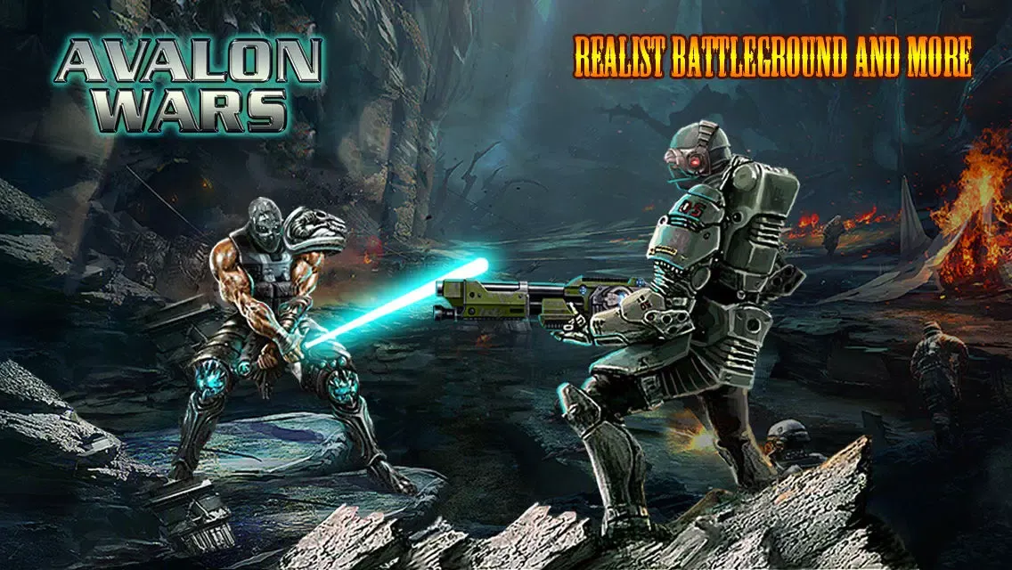 Capturas de tela do Avalon Wars