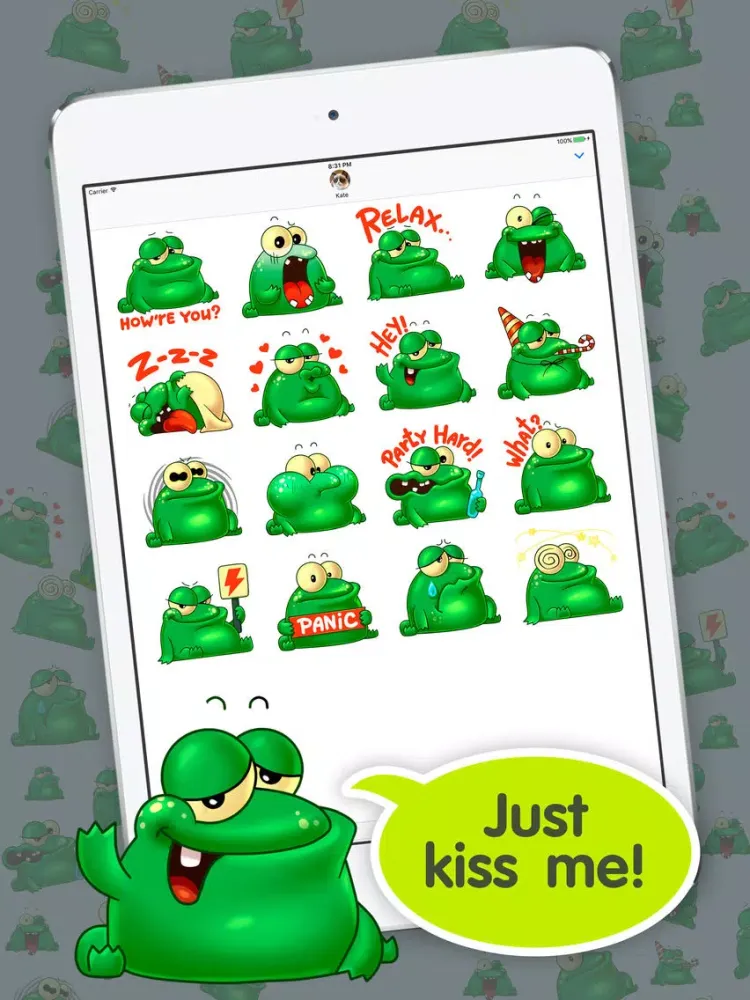 صور Frog King Awesome iPad 