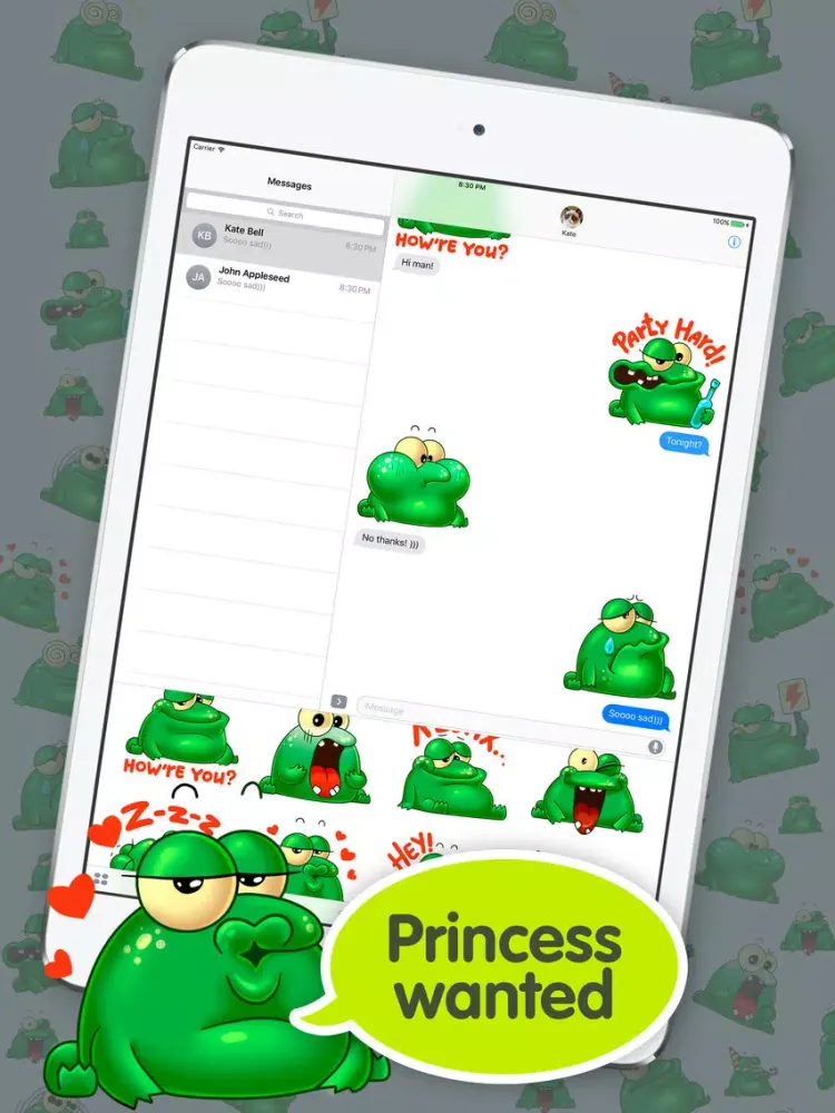 صور Frog King Awesome iPad 