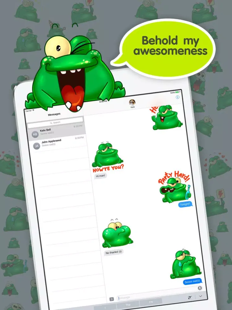 صور Frog King Awesome iPad 