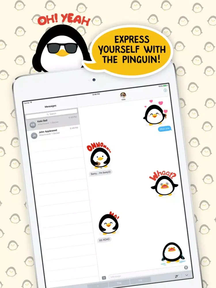 Animated Pinguin iPad  Screenshots