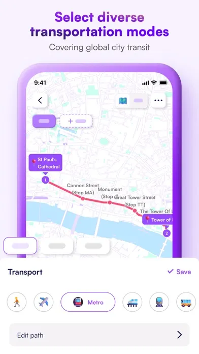 Capturas de tela do exping-Trip Planner,Travel Map