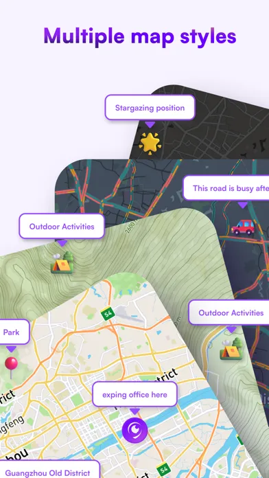 Capturas de tela do exping-Trip Planner,Travel Map
