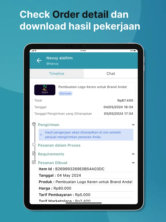 IFreelance Freelancer Service iPad  Ekran Görüntüleri
