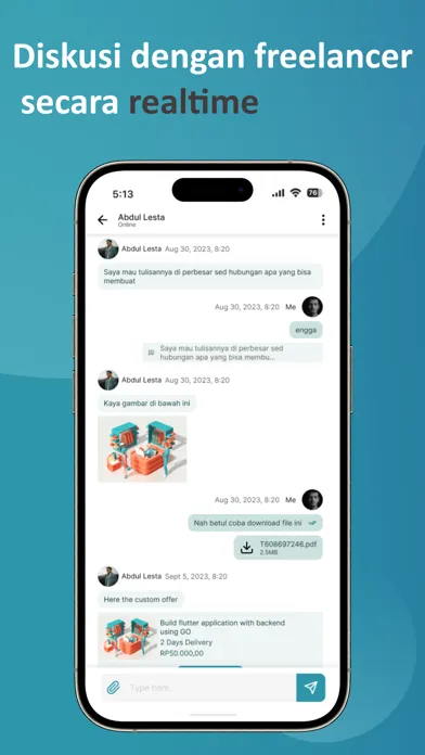 IFreelance Freelancer Service Ekran Görüntüleri