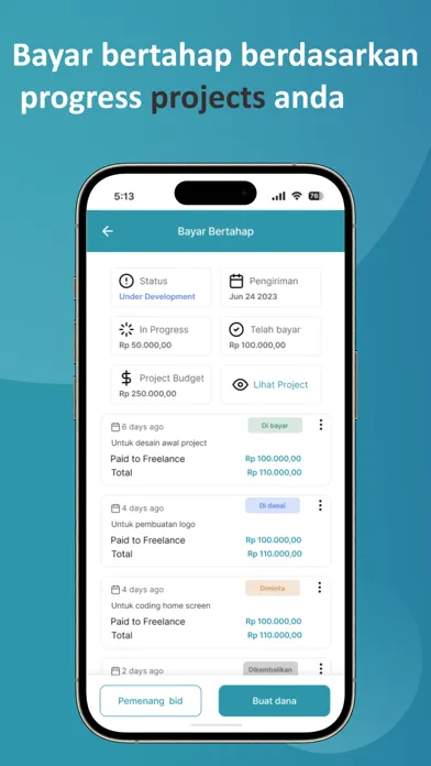 IFreelance Freelancer Service Ekran Görüntüleri