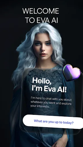 Capturas de pantalla de EVA Character AI & AI Friend