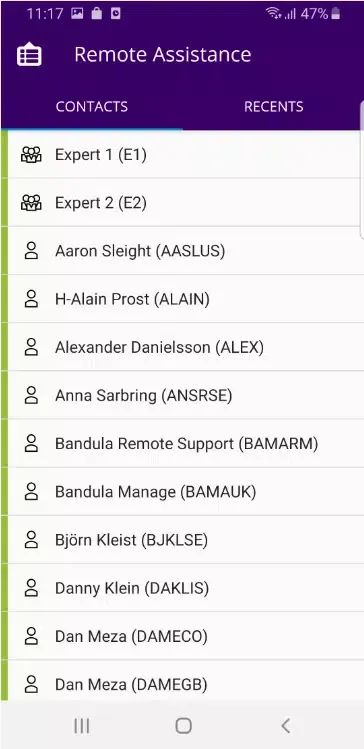 IFS MWO Maintenance Screenshots