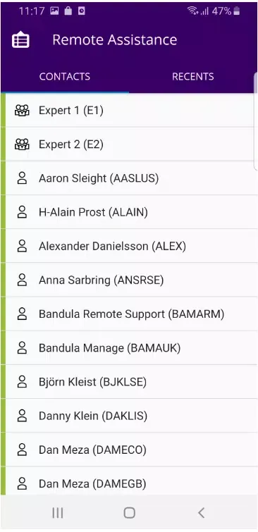 IFS MWO Service স্ক্রিনশট