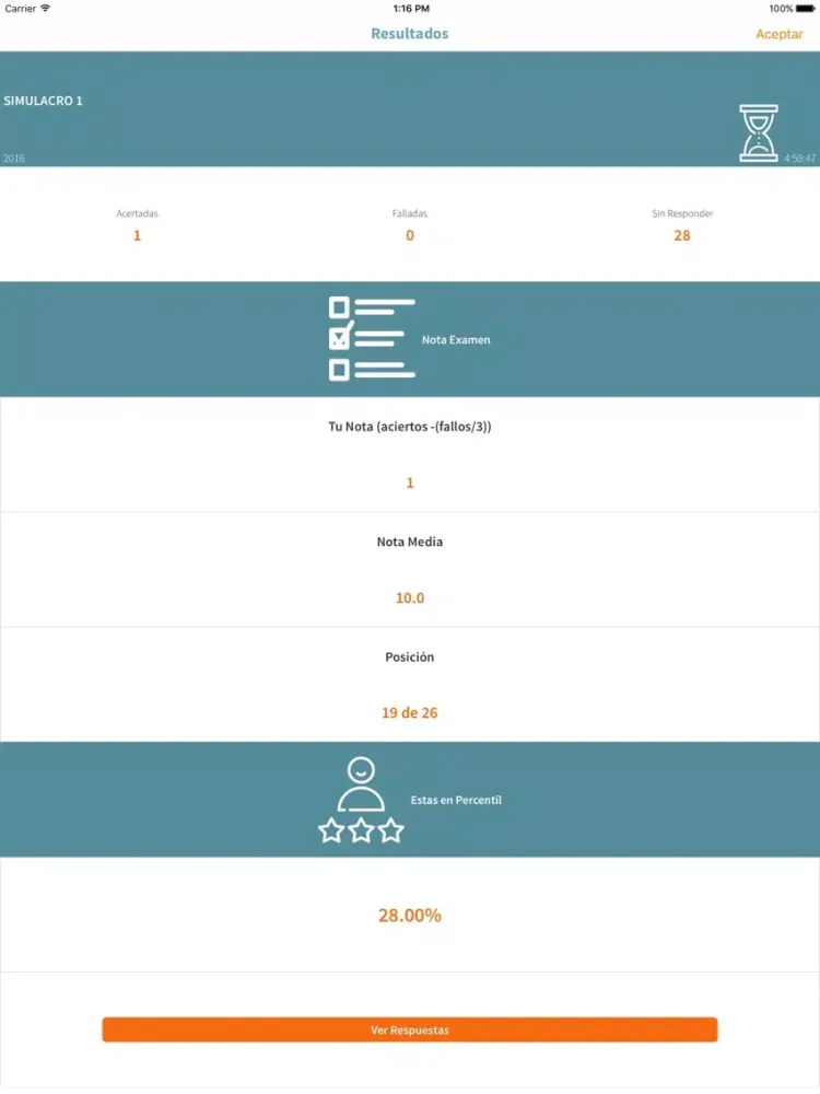 تصاویر Simulacros IFSES iPad 