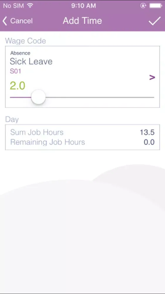Capturas de tela do IFS Time Tracker 8