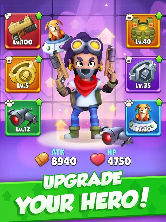 Ảnh chụp màn hình của Zombination Arcade Survival iPad 