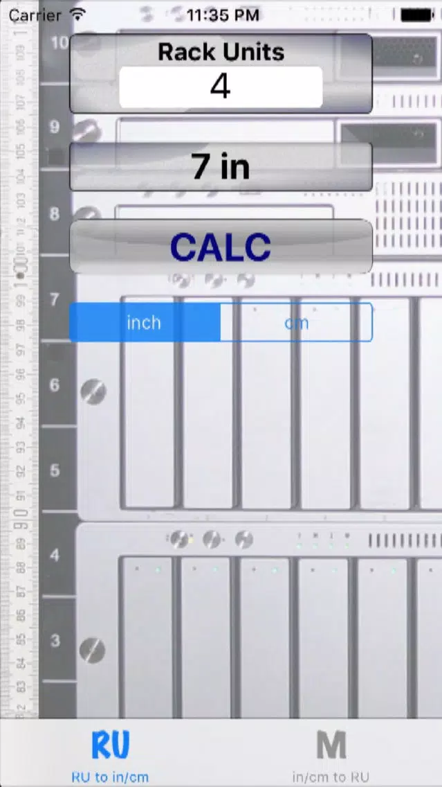 RU Calc سکرین شاٹس