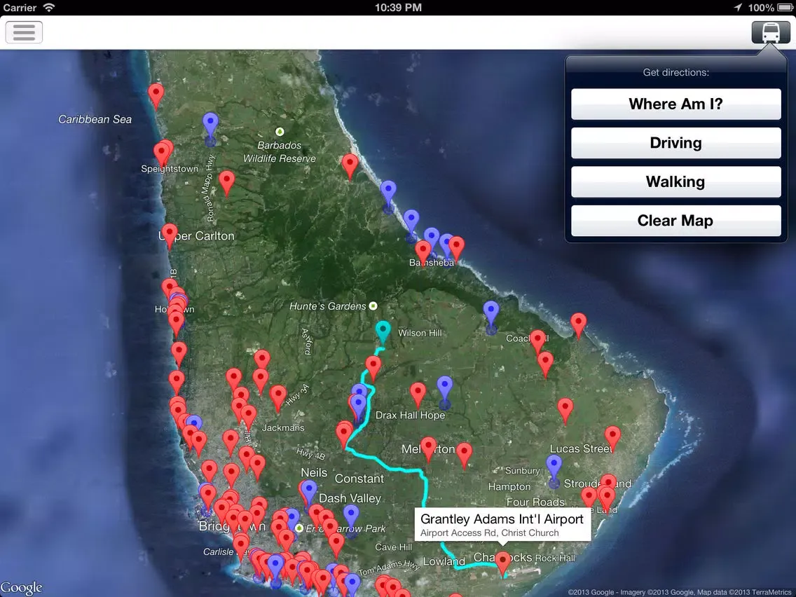 Captures d'écran de Barbados Free Wi-Fi iPad 