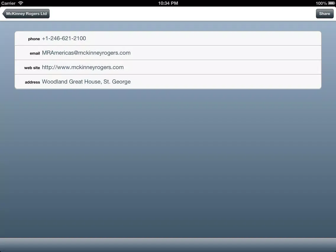 Captures d'écran de Barbados Free Wi-Fi iPad 