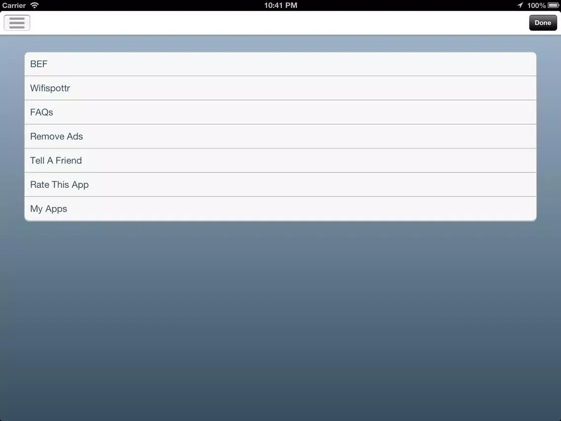 Captures d'écran de Barbados Free Wi-Fi iPad 