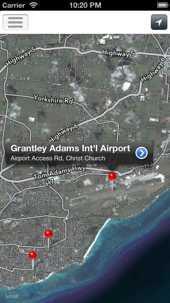 Captures d'écran de Barbados Free Wi-Fi