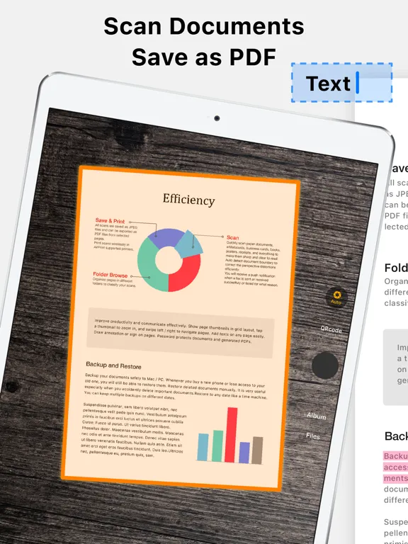 Doc Scan - PDF Scanner iPad 应用截图