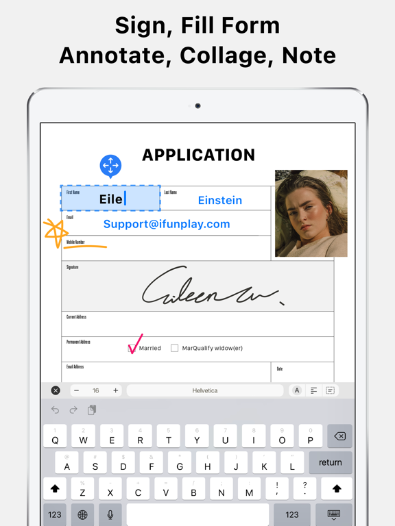 Doc Scan - PDF Scanner iPad  Ekran Görüntüleri