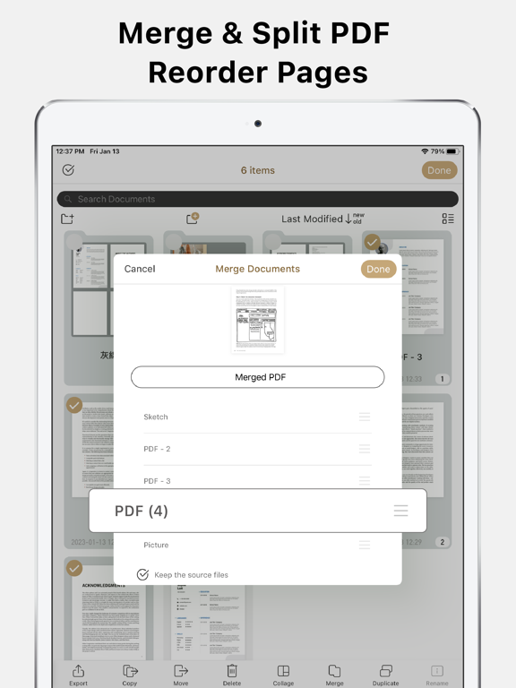 Doc Scan - PDF Scanner iPad  Ekran Görüntüleri