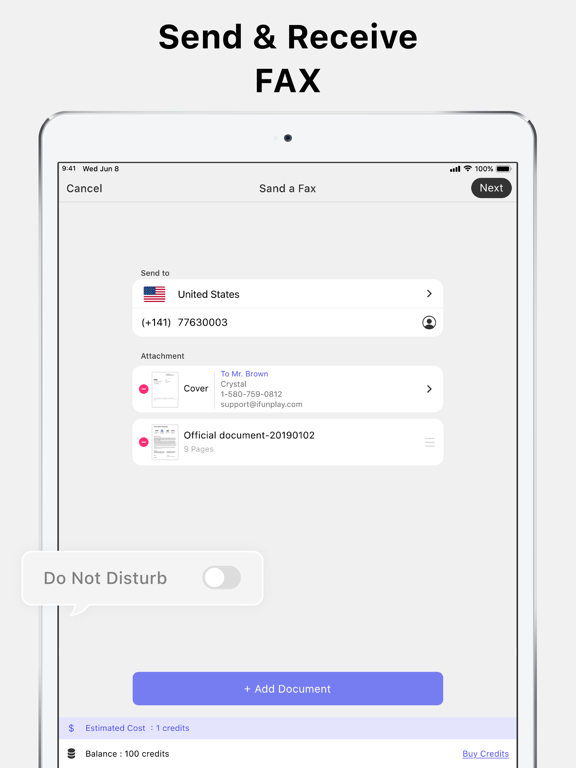 Doc Scan - PDF Scanner iPad  Ekran Görüntüleri