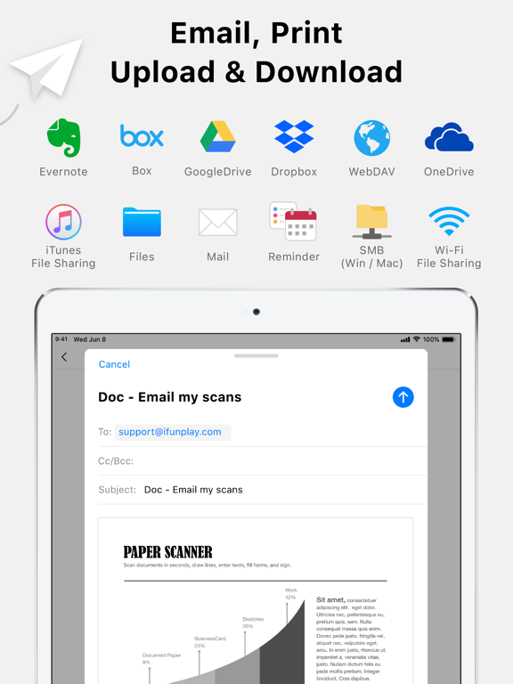 Doc Scan - PDF Scanner iPad  Ekran Görüntüleri