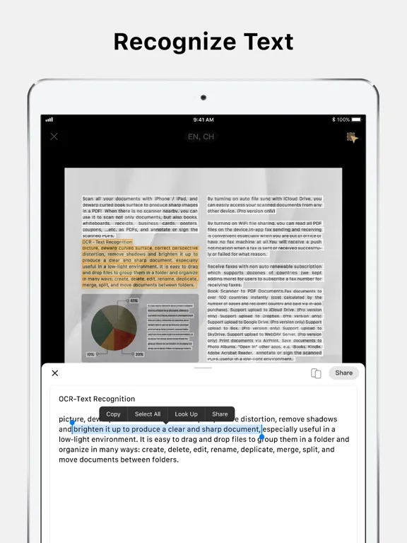 Doc Scan - PDF Scanner iPad 应用截图