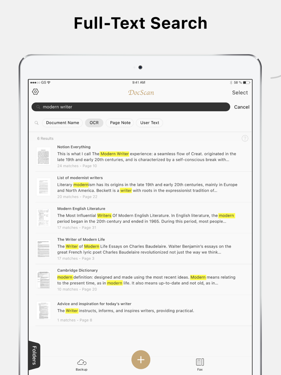Doc Scan - PDF Scanner iPad  Ekran Görüntüleri