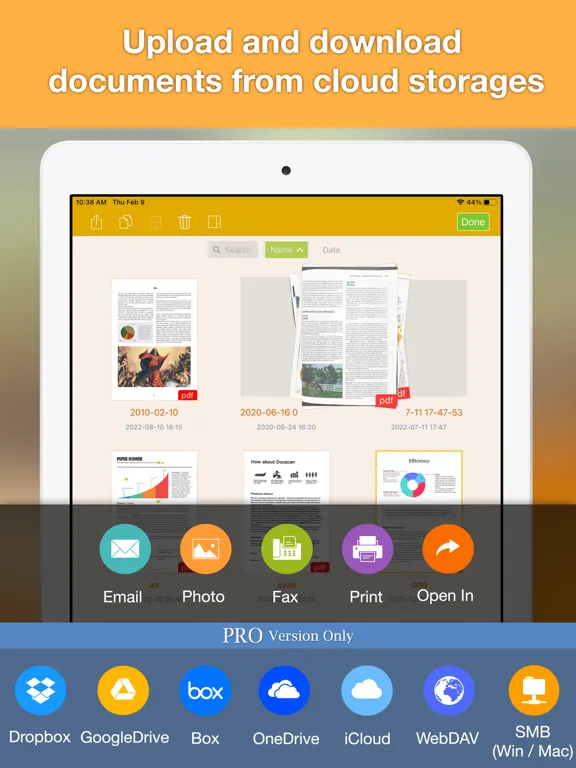صور Doc OCR - Book PDF Scanner iPad 