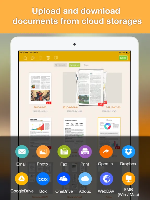 Doc OCR Pro - Book PDF Scanner iPad  स्क्रीनशॉट