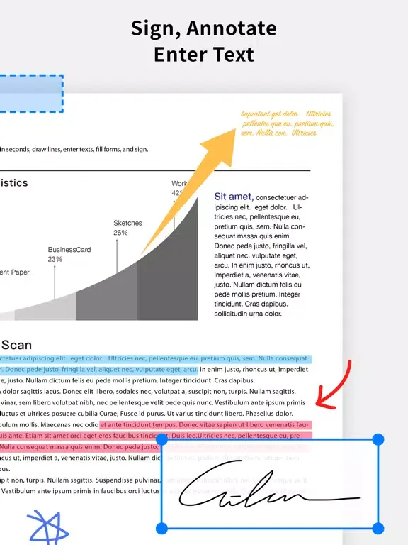 Scanner App+ : Scan & Edit PDF iPad 应用截图