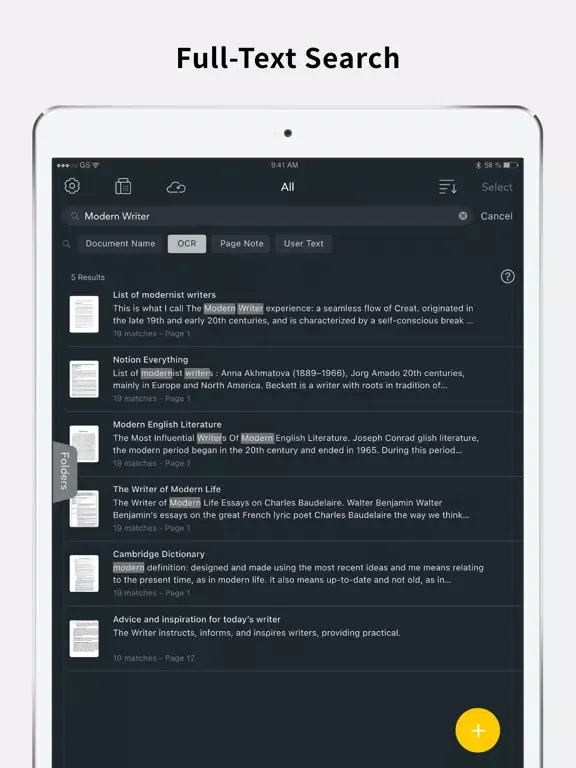 Scanner App+ : Scan & Edit PDF iPad 应用截图