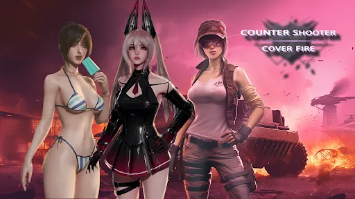 Counter Shooter: Cover Fire Screenshots