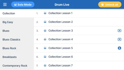 Ảnh chụp màn hình của Drum Live