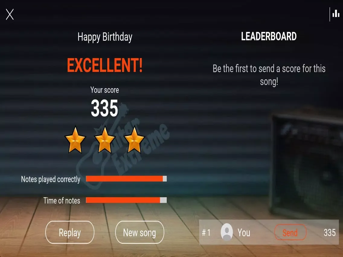 Скриншоты Guitar Extreme iPad 