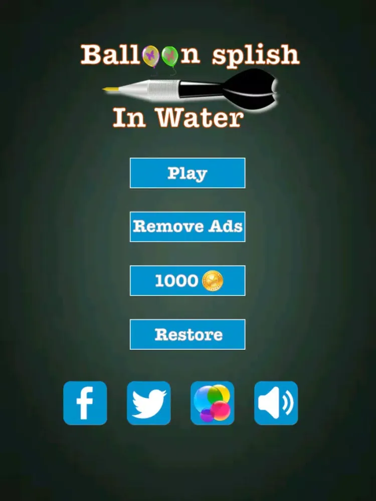 Capturas de pantalla de Balloon Splish In Water iPad 