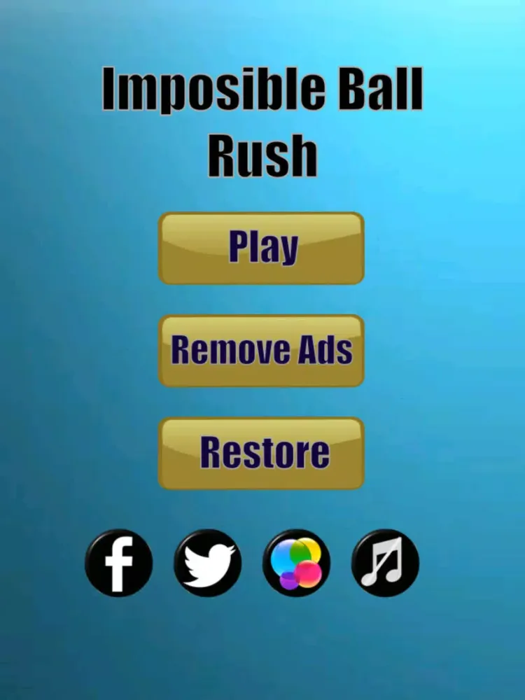 Impossible Ball Rush: Match ball color with circle color iPad  স্ক্রিনশট