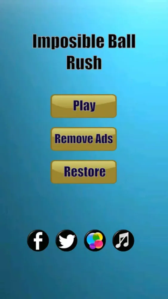 Impossible Ball Rush: Match ball color with circle color স্ক্রিনশট