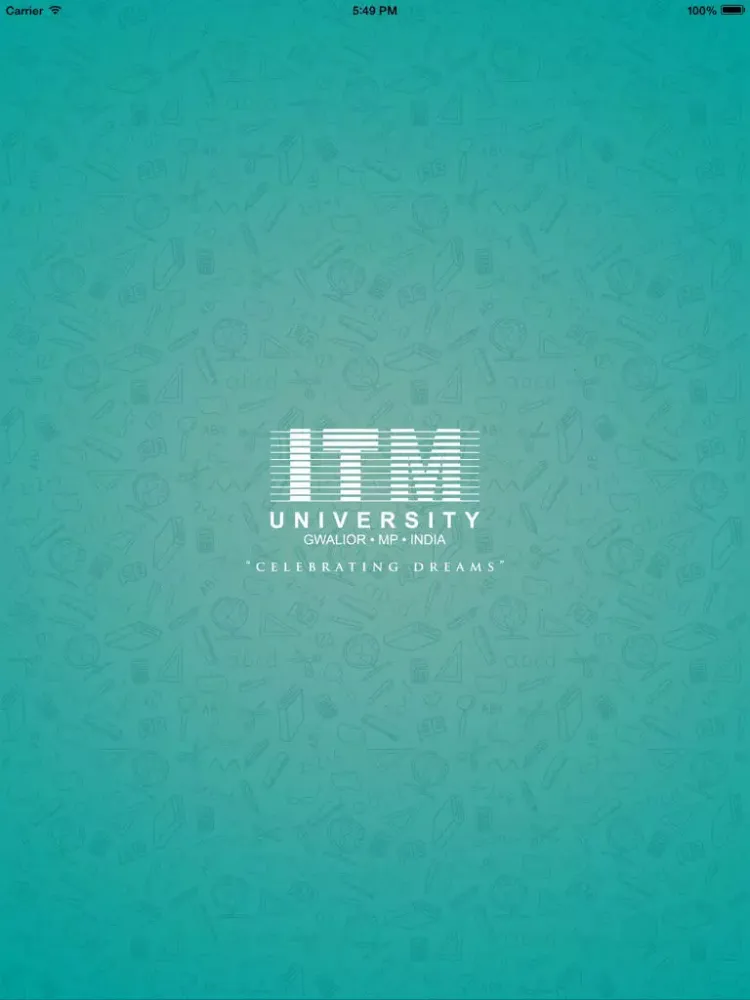 ITM University Gwalior iPad 應用截圖